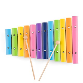 Xylophone with music book - 12 bars